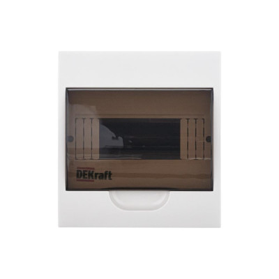 Корпус навесной модульный пластиковый DEKraft ЩРН-П-8, IP41, 20х18х10 31010DEK