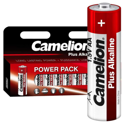 Батарейка LR 6 Plus Alkaline BLOCK-12, 1.5В, блистер 12 шт. Camelion 5818