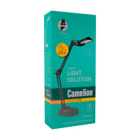 Лампа настольная черная Camelion KD-017A 3276