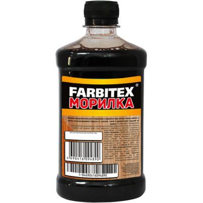 Farbitex Морилка деревозащитная водная 0,5 л сосна 4100008069