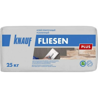 Клей для плитки керамогранита и камня Knauf Флизен Плюс 630739