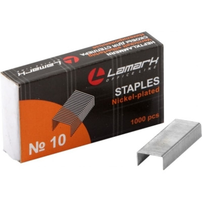 Lamark Скобы для степлера №10, 1000шт упак. 20 шт SL0184