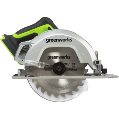 Аккумуляторная циркулярная пила GreenWorks GD24CS 1500907