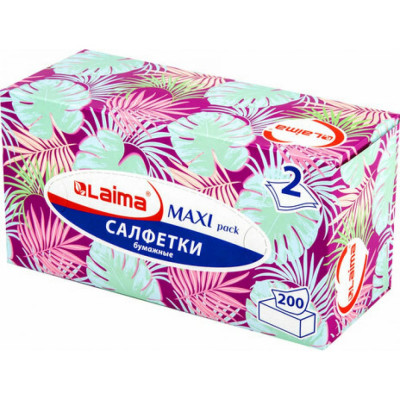 Двуслойные косметические салфетки LAIMA Everyday 113589