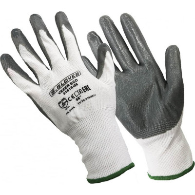 S. GLOVES Перчатки нейлоновые с нитр.покр VEZER ECO 07 размер 31615-07