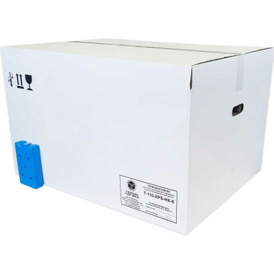 ТЕРМОЛОГИКА Термоконтейнер Т-110-XPS-HK-K для трансп. и врем. хранения мед. преп. 4660222130242