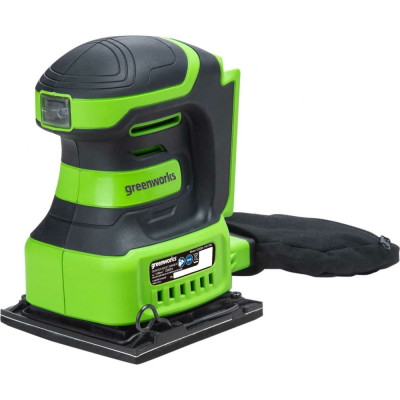 GreenWorks Плоскошлифовальная машина аккумуляторная G24SS14, 24 В, без АКБ и ЗУ 3100507