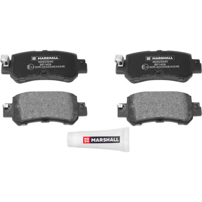 Дисковые задние тормозные колодки Mazda CX-3 15-, CX-5 I 11- MARSHALL M2625540