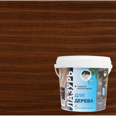 MIGHTY OAK Лазурь для дерева, Палисандр, 0,9л MO173