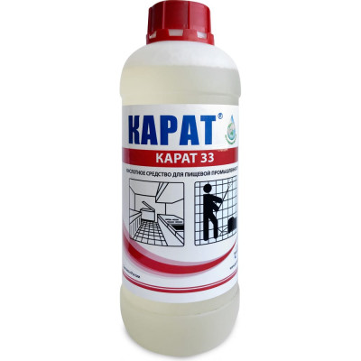 Концентрированное кислотное пенное моющее средство Карат 1 л 4607002304424