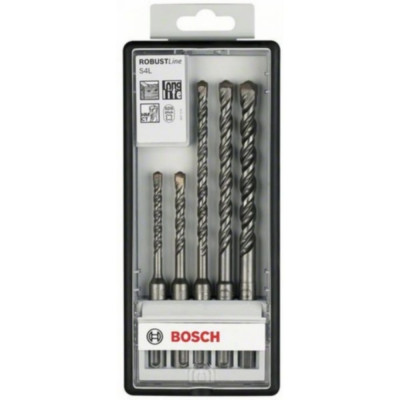 Bosch Robust Line Набор 5 БУРОВ S4L SDS+ 2607019928