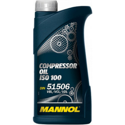 MANNOL Mасло компрессорное Compressor Oil ISO-100 1л,для уличного использования 1918