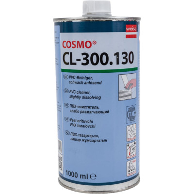 Слаборастворяющий очиститель для ПВХ COSMO CL-300.130