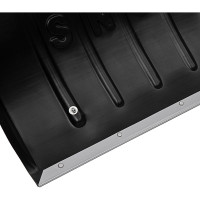 СИБРТЕХ Движок для снега 790x450, пластиковый, П-образная ручка //Россия 61594