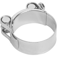 Металлические хомуты СИБРТЕХ, силовые, 56-59мм, ширина 22мм, шарнирный, W1, 2шт 47543