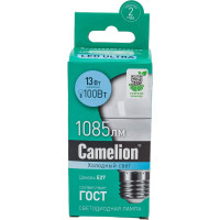 Светодиодная лампа 13Вт 220В Camelion LED13-A60/845/E27 12046