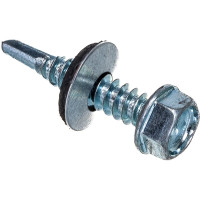 Кровельный саморез с шайбой EPDM КРЕП-КОМП цинк 6,3х32 150шт ск6332ф