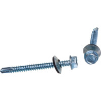 Кровельный саморез с шайбой EPDM КРЕП-КОМП 6,3х60 100шт ск6360ф