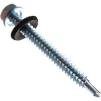 Кровельный саморез с шайбой EPDM КРЕП-КОМП 6,3х60 100шт ск6360ф