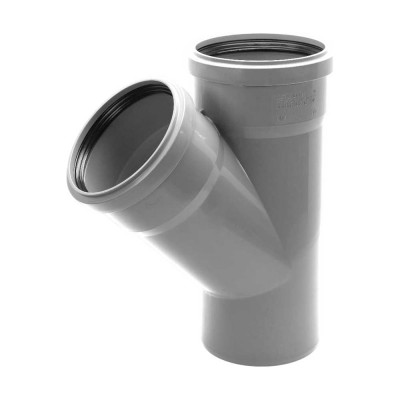 Тройник двухраструбный (45°) HTEA 110/110 Ostendorf 115200