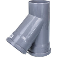 Тройник двухраструбный (45°) HTEA 110/110 Ostendorf 115200