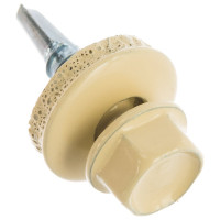 Кровельный саморез Kenner 4,8х19 RAL1014 слоновая кость 300шт ск48191014ф