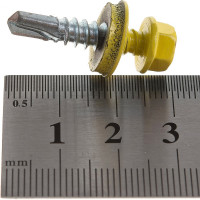 Кровельный саморез Kenner 5,5х25 RAL1018 жёлтый 250шт ск55251018ф