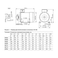 Электродвигатель 3ф 71B4 380В 0.75кВт 1500об/мин 1081 IEK АИР DRIVE DRV071-B4-000-7-1510 291007