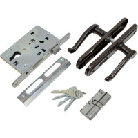 Врезной замок ЗЕНИТ Зенит-ЗВ4-3.02 медь 09213