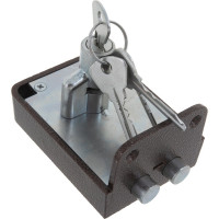 Накладной замок ЗЕНИТ Зенит-ЗН-1-3 медь 17729