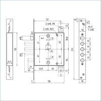 Замок МЕТТЭМ ЗВ9 144.1.0 16009