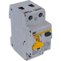 Автоматический выключатель дифференциального тока 1п+N C 10A 30mA тип A 6kA IEK АВДТ-32 MAD22-5-010-C-30 123193