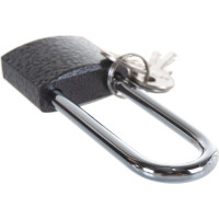 Навесной замок STAYER STANDARD удлиненная закаленная дужка, 38мм 37160-38-1