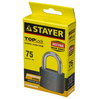 Навесной замок STAYER STANDARD 75 мм 37160-75
