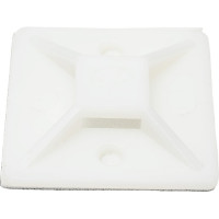 Монтажные самоклеящиеся площадки FORTISFLEX ПМС 40х40 белый 100шт 49447