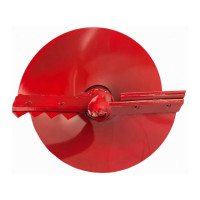 Шнек двухзаходный для грунта (300 мм; 800 мм) DDE DGA-300/800