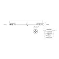 Патч-корд Hyperline PC-LPM-UTP-RJ45-RJ45-C5e-0.3M-LSZH-OR U/UTP, Cat.5е 100% Fluke Compon 229927