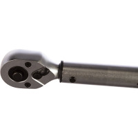 Динамометрический ключ для левой и правой резьбы KING TONY P34462-1DG 1/2", 40-200 Нм, футляр, в комплекте 2 торцевые головки