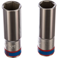 Динамометрический ключ для левой и правой резьбы KING TONY P34462-1DG 1/2", 40-200 Нм, футляр, в комплекте 2 торцевые головки