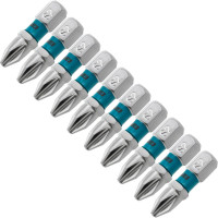 Набор бит РН2 х 25 мм  сталь S2 10шт. GROSS 11330