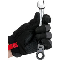 Комбинированный трещоточный шарнирный ключ 15мм JTC-3455