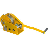 Ручная барабанная лебедка TOR ЛБ-2600 (BHW) г/п 1,0 т, длина троса 20 м 11315