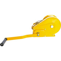 Ручная барабанная лебедка TOR ЛБ-2600 (BHW) г/п 1,0 т, длина троса 20 м 11315