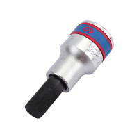 Торцевая насадка-бита (10 мм; 60 мм; 1/2"; HEX) KING TONY 402510