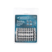 Набор бит двухсторонних (PH2-PH1 х 45 мм) 10 шт. GROSS 11211