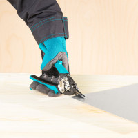 Ножницы по металлу GROSS PIRANHA 190 мм прямой рез, сталь - СrM, двухкомпонентные рукоятки 78357