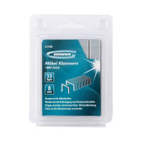 Скобы GROSS 8 мм, для мебельного степлера, усиленные, тип 53, 1000 шт. 41708