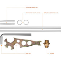 Цельнометаллический пистолет для монтажной пены KRAFTOOL Grand 06853