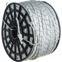 Плетеная веревка Эбис ПП 8 мм (200 м) цветная 71385