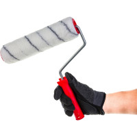 Валик с ручкой MATRIX "ГРЕЙТЕКС" 250 мм, ворс 12 мм, D 48 мм, D ручки 8 мм, полиакрил 80743